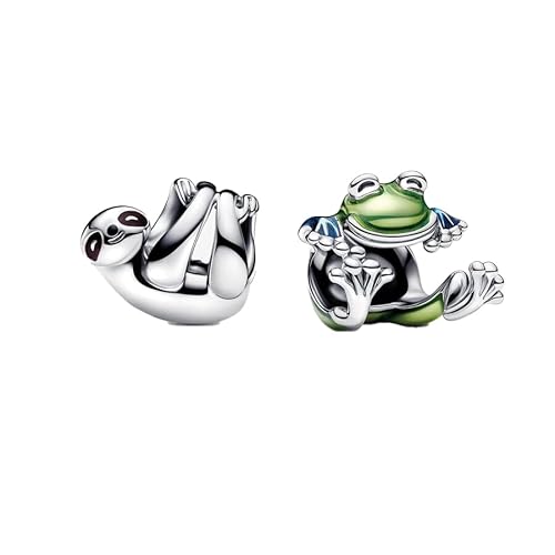 Feitery Rainforest Friends Charms Wildtiere Kompatibilität für Pandora Armband Herz Anhänger Meerestiere Feitery Rainforest Friends Charms Wildtiere Kompatibilität für Pandora Armband Herz Anhänger Meerestiere von Feitery