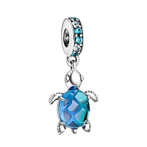 Feitery Seeschildkröten Charms Compatible with Charms Pandora Im Sommer Bead Charm Ozean Allerheiligen für Damen von Feitery