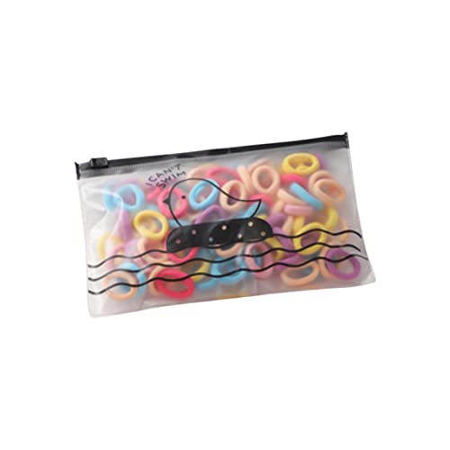 100 Stück bunte elastische Haargummis nahtlose Haarbänder Seile weiche kleine Pferdeschwanzhalter Mode dehnbar keine Falten Haarschmuck für Baby Kinder Mädchen Kleinkind gemischte (C, One Size) von Feizikaw