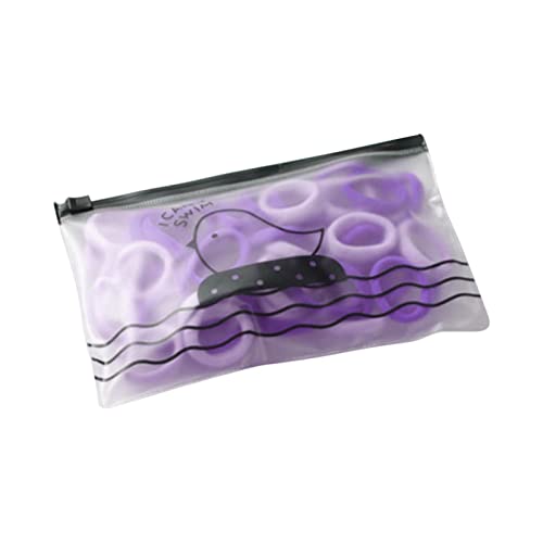 100 Stück bunte elastische Haargummis nahtlose Haarbänder Seile weiche kleine Pferdeschwanzhalter Mode dehnbar keine Falten Haarschmuck für Baby Kinder Mädchen Kleinkind gemischte (H, One Size) von Feizikaw