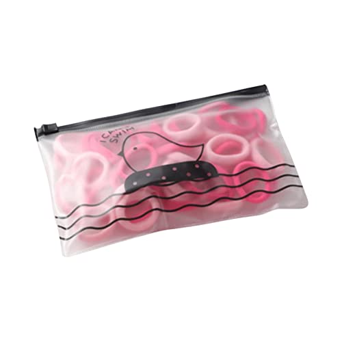 100 Stück bunte elastische Haargummis nahtlose Haarbänder Seile weiche kleine Pferdeschwanzhalter Mode dehnbar keine Falten Haarschmuck für Baby Kinder Mädchen Kleinkind gemischte (J, One Size) von Feizikaw