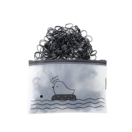 1500 Stück Buntes Gummiband Kinder Mädchen Bunte Mode Einweg Gummiband Elastisches Haarband Dünne Kleine Pferdeschwanz Haargummis Alltag Einheitsgröße Haargummis Damen (A, One Size) von Feizikaw
