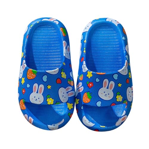 Feizikaw Rutschfeste Kindermokassins Sommer | Mit elastischen Bändern & Schleife | Größen 2-12 für Mädchen, atmungsaktive Sohlen für Alltag​ von Feizikaw
