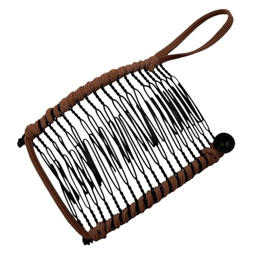 Flache Haarspangen Damen Bananen-Haarspange, Haardreher, modischer Kamm, Lazy Hair Twister, einfaches Haarwerkzeug mit 20 Zähnen (C, One Size) von Feizikaw