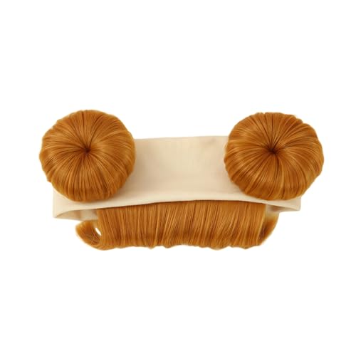 Flache Haarspangen für Damen Baby-Haar-Accessoires-Set, goldene Dutt-Stirnbänder mit weichen Strick-Kopftüchern für kleine Mädchen, Neugeborene-Haarbänder für Fotoshootings und den (E, 17.5x5cm) von Feizikaw