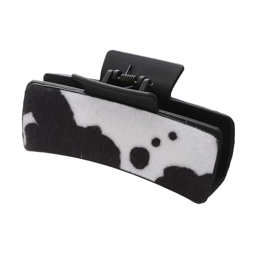 Flache Haarspangen für Damen Haarnadeln Damen Western Haarnadeln Country Style Kopfbedeckung für Frauen und Mädchen (Black, 10.5X4.5CM) von Feizikaw