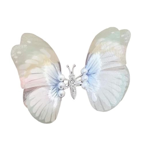 Haarclip Bewegliche Schmetterling Haarspange Neue Mädchen Antike Senmei Smart Süße Haarspange (B, One Size) von Feizikaw