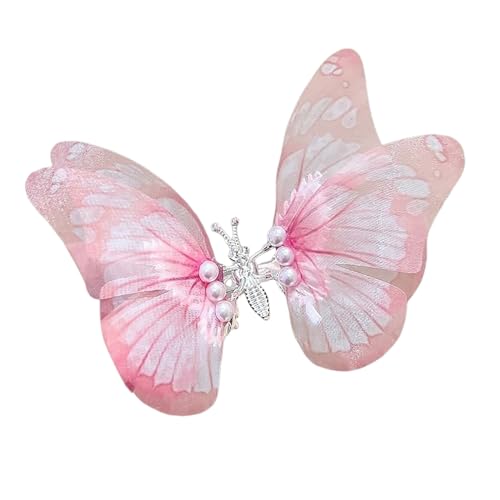 Haarclip Bewegliche Schmetterling Haarspange Neue Mädchen Antike Senmei Smart Süße Haarspange (E, One Size) von Feizikaw