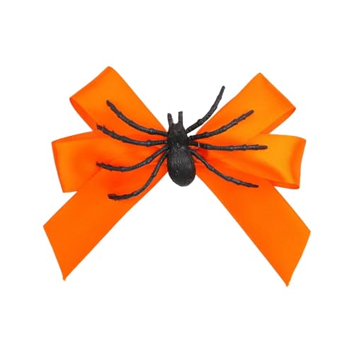 Haarspange Groß Halloween Haarspangen Barrettes Scary Party Zubehör Creepy Crawly Haarnadeln Für Frauen Mädchen Kostüm (A, 12x10cm) von Feizikaw