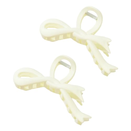 Haarspangen Damen 2PCS Bogen Streamer Haar Clip Temperament Frauen Haarnadel Haar Zubehör Stirnband Streamer Clip (B, One Size) von Feizikaw