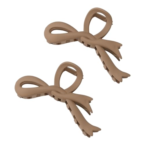 Haarspangen Damen 2PCS Bogen Streamer Haar Clip Temperament Frauen Haarnadel Haar Zubehör Stirnband Streamer Clip (C, One Size) von Feizikaw