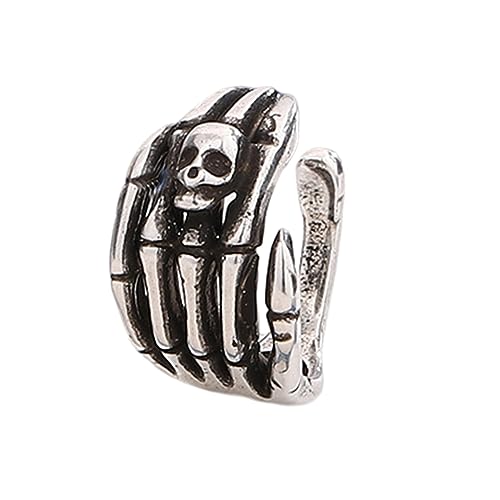 Halloween Accessoires Hand Ohr Manschetten Ohr Clip Hand Ohr Manschette Sretro Farbe Ohr Manschetten Gothic Ohrring Manschette Ohr Manschette Ohr Manschetten Hand (Bronze, One Size) von Feizikaw