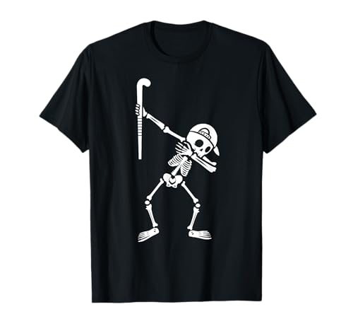 Feldhockey Skelett Hockey Kinder Jungen Hockeyspieler T-Shirt Feldhockey Skelett Hockey Kinder Jungen Hockeyspieler T-Shirt von Feldhockey Hockey Spieler Hockeyspieler Herren