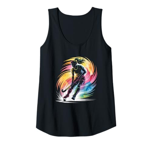 Damen Feldhockey Spielerin Damen Zubehör Feldhockey Tank Top Damen Feldhockey Spielerin Damen Zubehör Feldhockey Tank Top von Feldhockey Spieler Mädchen Geschenk Feldhockey