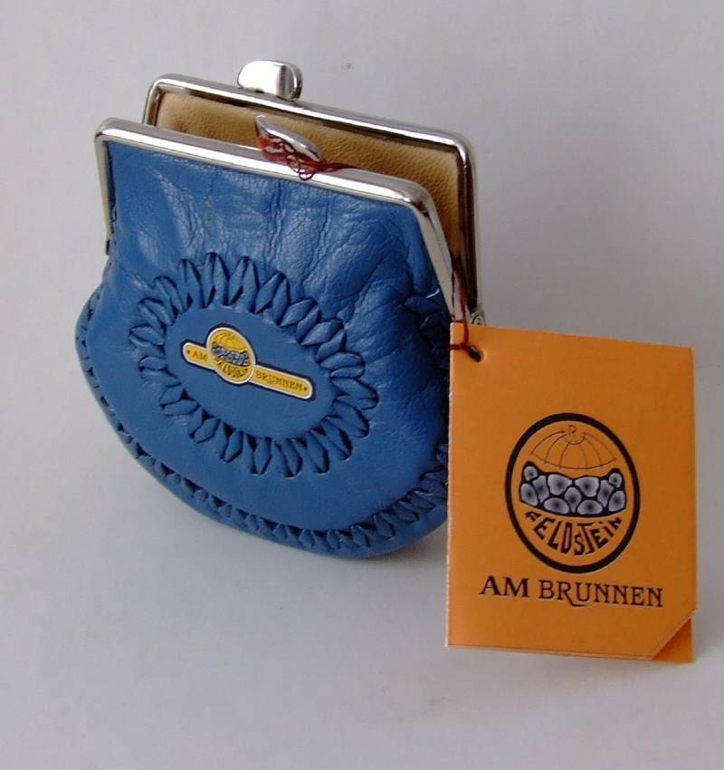 Geldbörse Kleine Aus Echtem Leder von Feldsteinbrunnen2