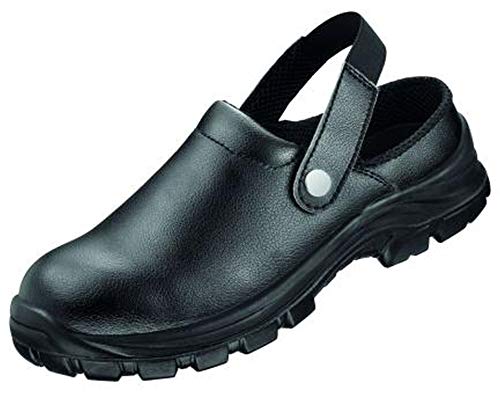 Feldtmann Sicherheits-Clogs Trucker-Clogs schwarz EN ISO 20345 SB E A (41 EU) von Feldtmann