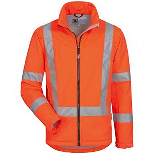 Warnschutz-Softshelljacken Wilmer Gr.XXL orange EL YSEE von Feldtmann
