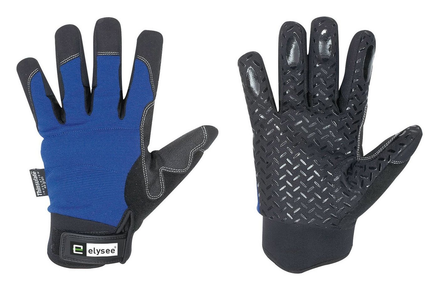 Feldtmann Winter-Arbeitshandschuhe Winterhandschuh Freezer Größe 10 schwarz / blau von Feldtmann