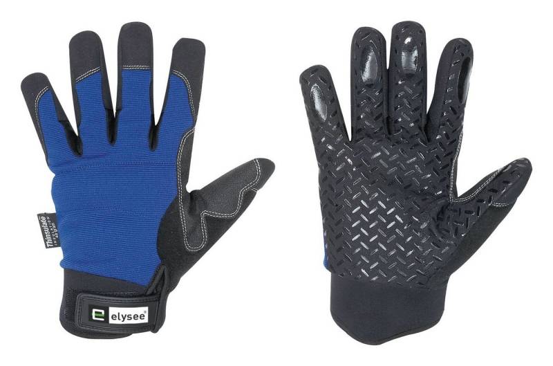 Elysee Winter-Arbeitshandschuhe Winterhandschuh Freezer schwarz / blau von Elysee