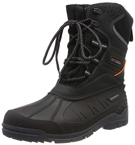 SPIRALE Winterstiefel Iceland - mit wärmendem Webpelz-Innenfutter - Perfekter Halt auf Schnee & EIS (42) von Spirale