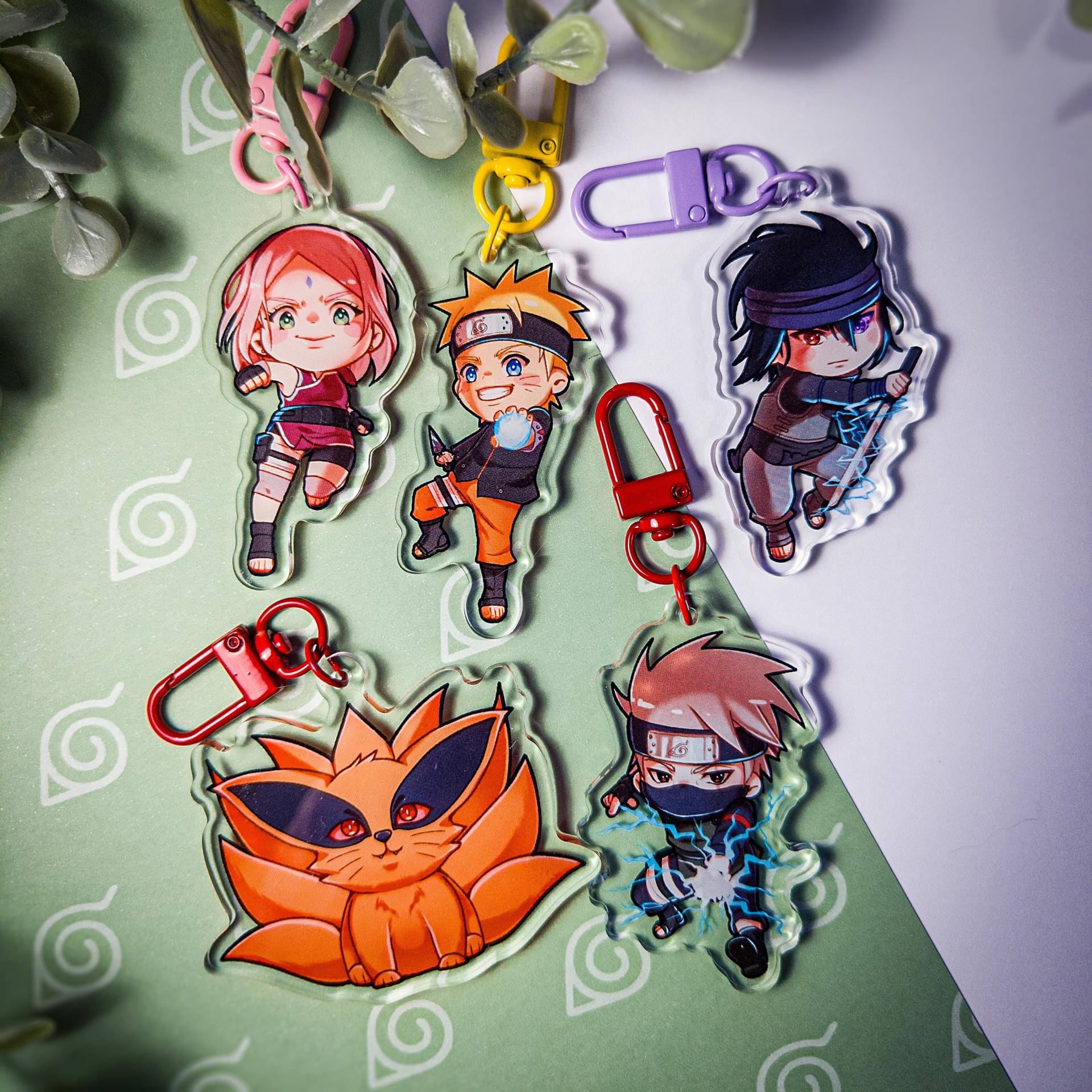 Doppelseitige Acryl Schlüsselanhänger 2, 5" | 63, 5mm | Ninja Saga Anime Fanart Süße Chibis Doppelseitige Acryl Schlüsselanhänger 2, 5" | 63, 5mm | Ninja Saga Anime Fanart Süße Chibis von FeliKimchi