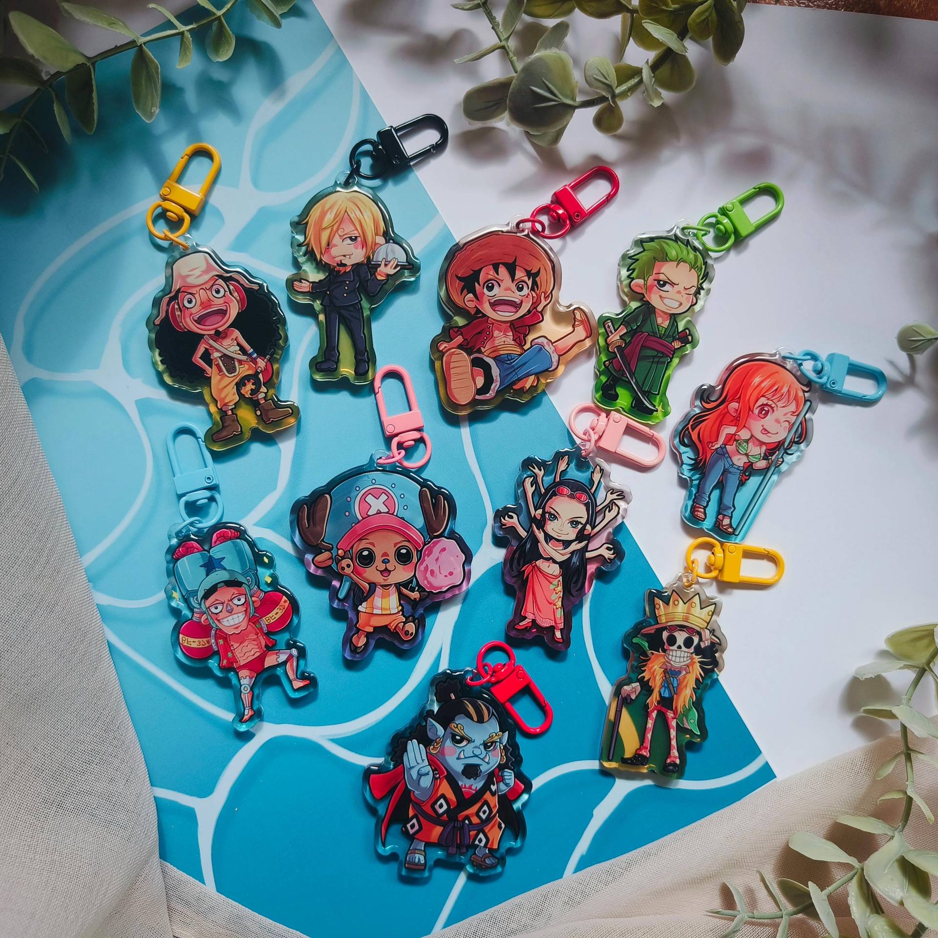 Doppelseitige Acryl Schlüsselanhänger 2, 5" | 63, 5mm | Anime Piraten Fanart Süße Chibis Doppelseitige Acryl Schlüsselanhänger 2, 5" | 63, 5mm | Anime Piraten Fanart Süße Chibis von FeliKimchi