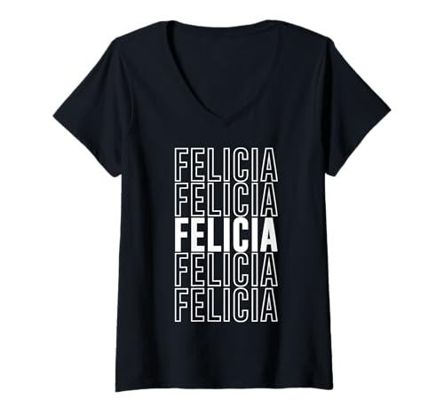 Damen Felicia T-Shirt mit V-Ausschnitt Damen Felicia T-Shirt mit V-Ausschnitt von Felicia Apparel
