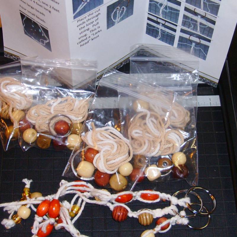 Makramee, Schlüsselanhänger, Bausatz, Zubehör, Anleitung von FelicityRoseBlessing