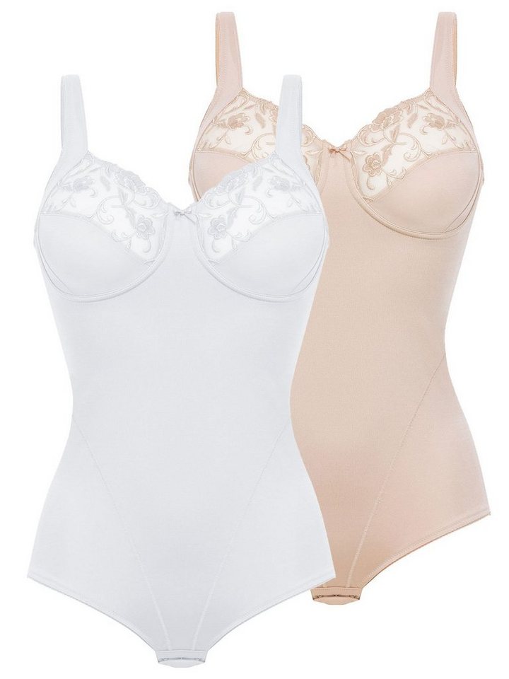 Felina Body 2er Pack Body ohne Bügel Moments (Spar-Set, 2-tlg) 360° Shaping von Felina