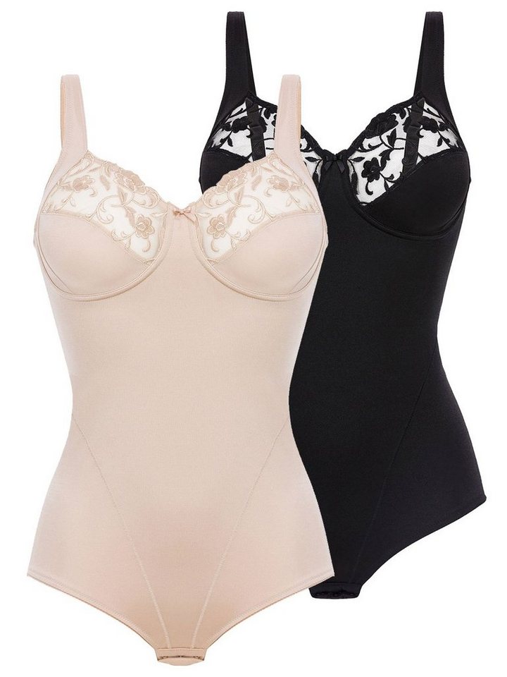 Felina Body 2er Pack Body ohne Bügel Moments (Spar-Set, 2-tlg) 360° Shaping von Felina