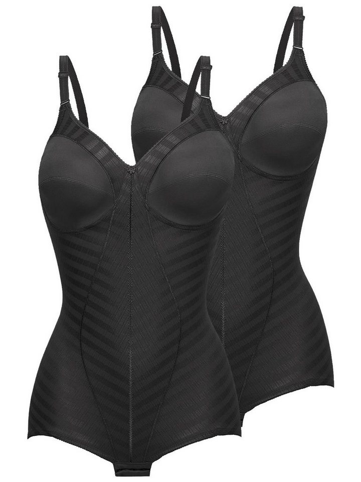 Felina Body 2er Pack Body ohne Bügel Weftloc (Spar-Set, 2-tlg) 360° Shaping von Felina