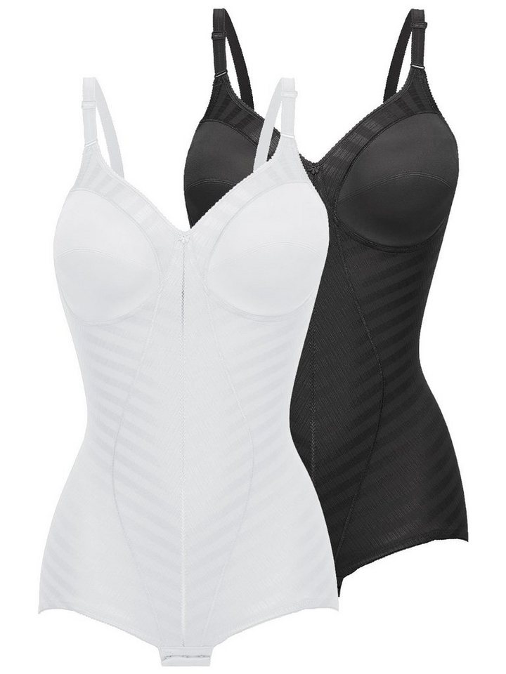 Felina Body 2er Pack Body ohne Bügel Weftloc (Spar-Set, 2-tlg) 360° Shaping von Felina