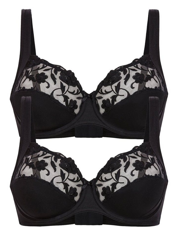 Felina Set: Bügel-BH 2er Pack Bügel BH Moments (Spar-Set, 2-tlg) - von Felina