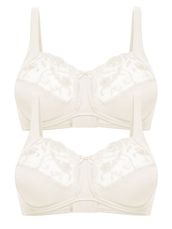 Felina Set: Bügelloser BH 2er Pack BH ohne Bügel Moments (Spar-Set, 2-tlg) - von Felina