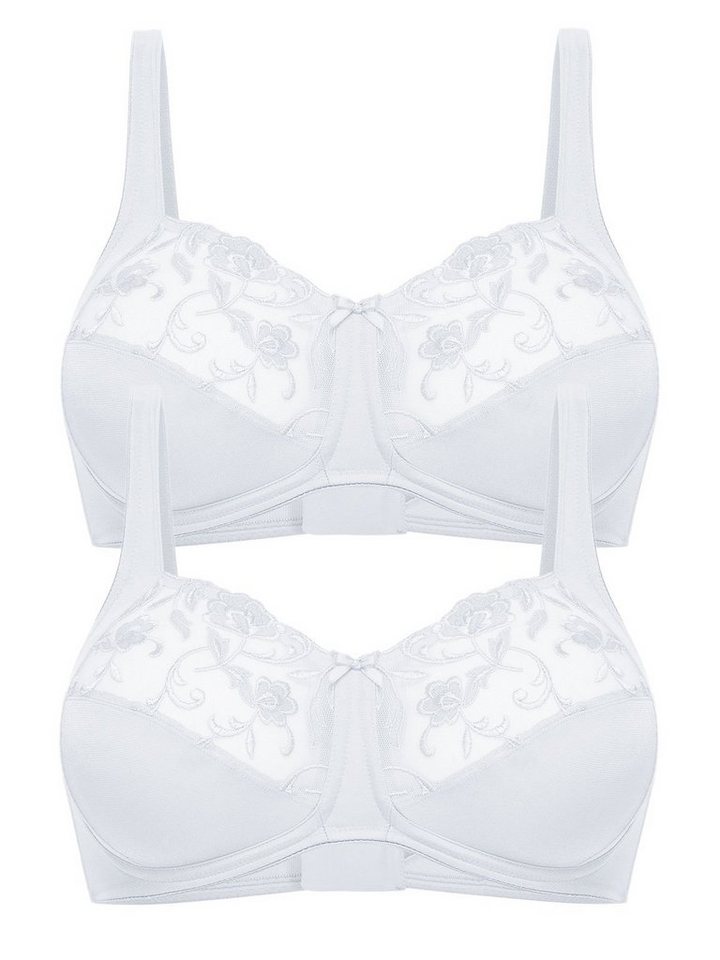 Felina Set: Bügelloser BH 2er Pack BH ohne Bügel Moments (Spar-Set, 2-tlg) - von Felina