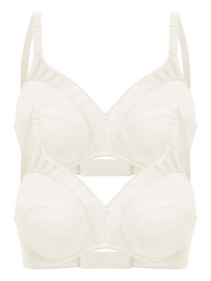 Felina Set: Bügelloser BH 2er Pack BH ohne Bügel Weftloc (Spar-Set, 2-tlg) - von Felina