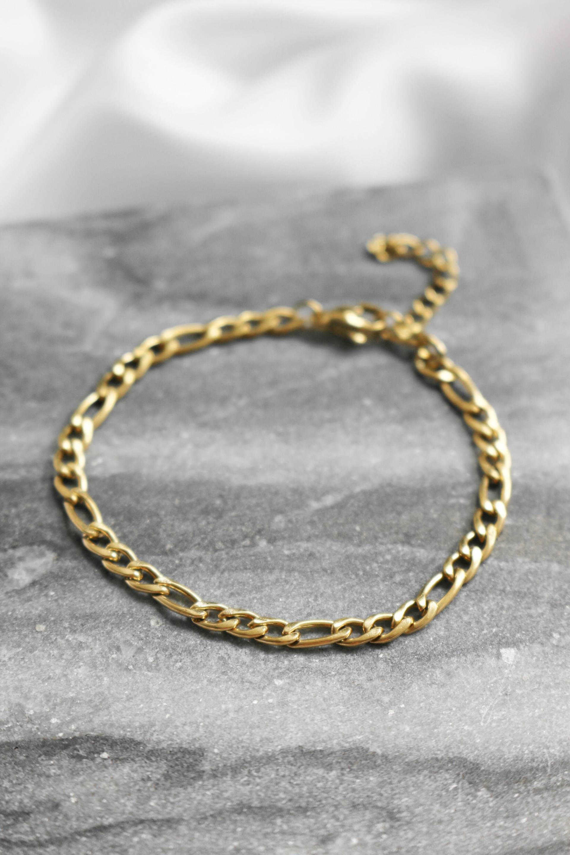 Panzerketten Armband, Vergoldetes Armband Im Look, Gliederarmband - Félina By Fabienne Panzerketten Armband, Vergoldetes Armband Im Look, Gliederarmband - Félina By Fabienne von Felinabyfabienne