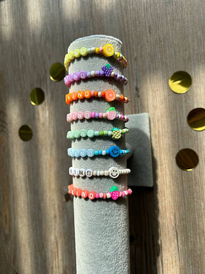 Schulkind/Kinder Perlenarmband Einschulung Mädchen Junge Armband Schulanfang 2024 von FelinisWelt