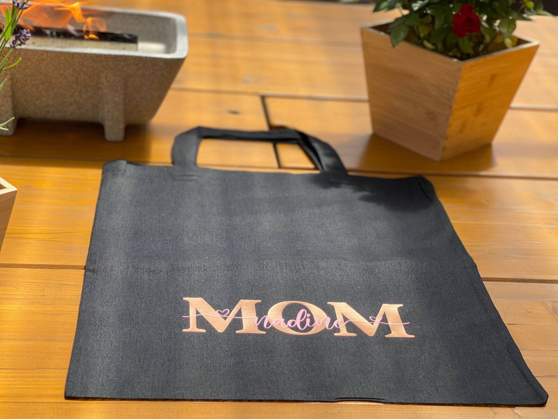 Mom Tasche Personalisiert/Baumwolltragetasche/ Printed Bag/ Shopper Shopping Mama Oma Muttertag Tragetasche Einkauf von FelinusDruck
