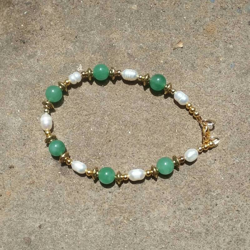 Aventurin Und Gold Armband von FelisLapis