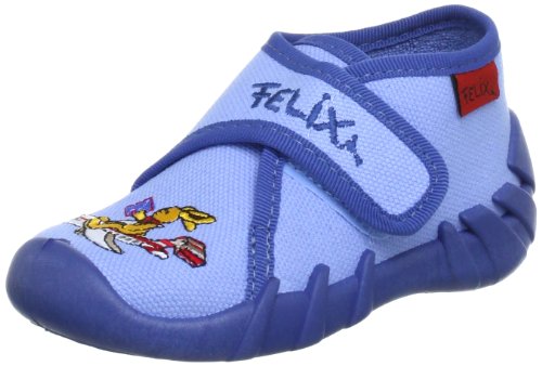 Felix, der Hase Jungen Yanne Hausschuhe, Blau (blau 55) von Felix, der Hase