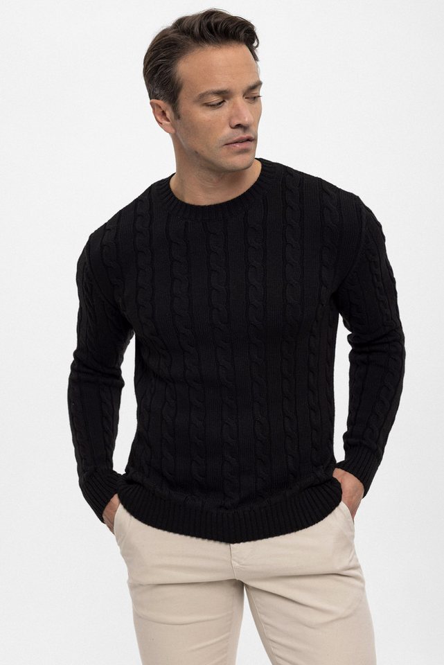Felix Hardy Rundhalspullover Rundhalspullover von Felix Hardy
