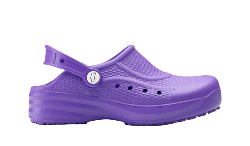 Feliz Caminar Clogs Berufsschuhe Flotantes Evolution rutschfest Lavanda Clog Extraleicht von Feliz Caminar