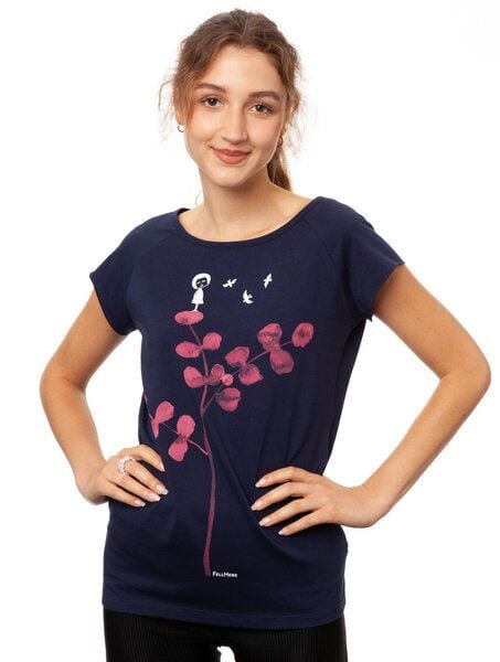 FellHerz Damen T-Shirt Eukalyptusmädchen von FellHerz