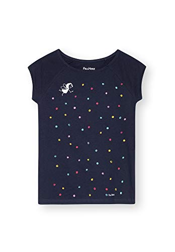 FellHerz Damen T-Shirt Konfettimädchen Midnight Bio, Fair und Vegan (M) von FellHerz