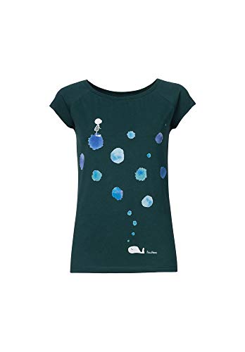 FellHerz Damen T-Shirt Walgesang Bio und Fair (Türkis, XL) FellHerz Damen T-Shirt Walgesang Bio und Fair (Türkis, XL) von FellHerz