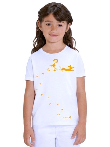 FellHerz Kids T-Shirt Best Friend weiß von FellHerz