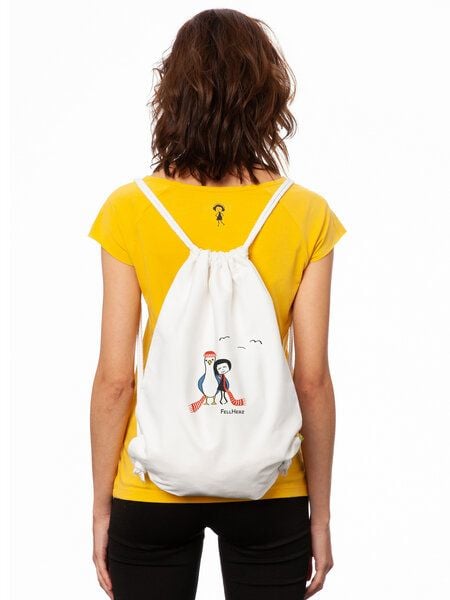 FellHerz Turnbeutel Möwen-Liebe bio & fair FellHerz Turnbeutel Möwen-Liebe bio & fair von FellHerz