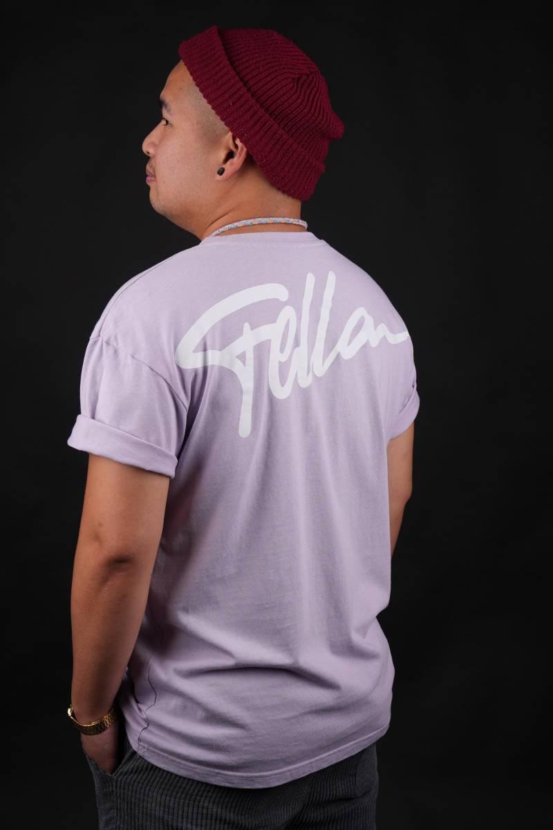 Lilac Oversized Shirt von FellaApparelShop