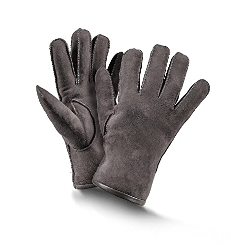 Fellhof Fingerhandschuhe Basic (grau, 6) von Fellhof